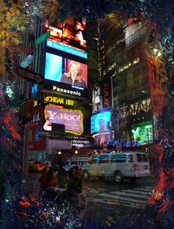 Times Square 3 by Nadia Mierau